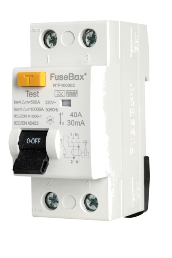 FuseBox RTF400302 Type F RCD 40A 30mA 2P