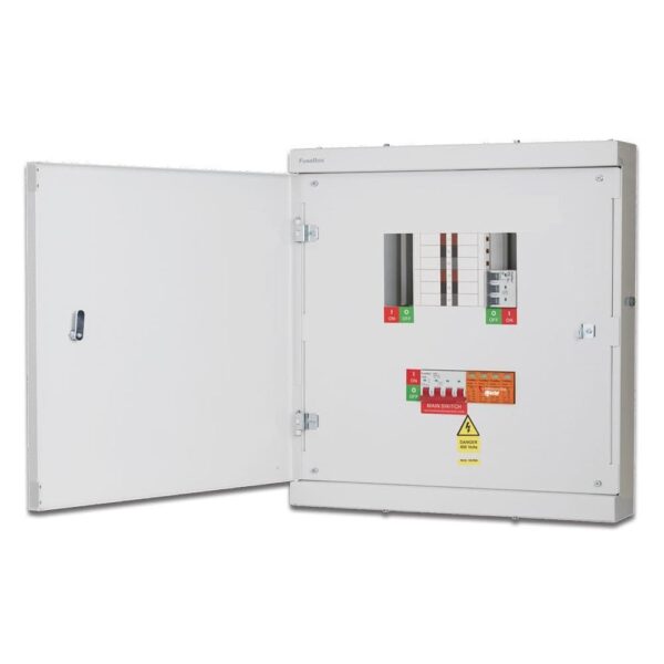 FuseBox TPN03FBX Fusebox TPN03FBX 3 Way 125A Three Phase Board 1