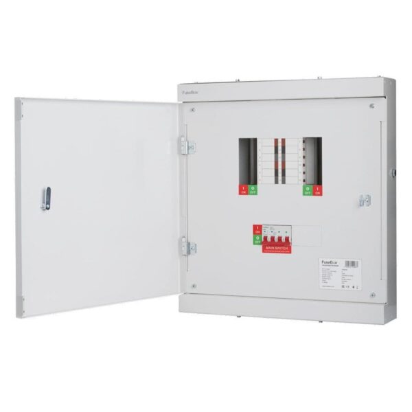 FuseBox TPN04FB Fusebox TPN04FB 4 Way 125A Three Phase Board 1