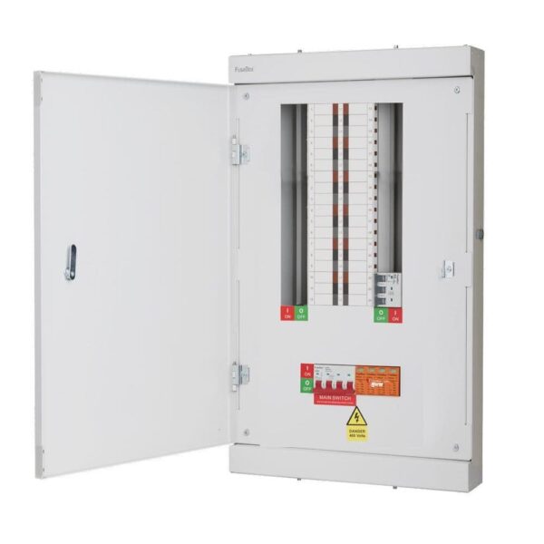 FuseBox TPN11FBX Fusebox TPN11FBX 11 Way 125A Three Phase Board 1