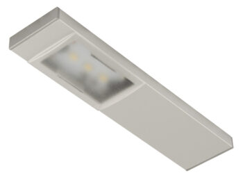 HAFELE 83301210 Hafele 83301210 Loox Compatible LED Slimline Bar Downlight 5000K Cool White - Aluminium Finish 1