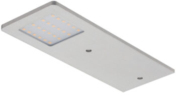 HAFELE 83304130 Hafele Polar Loox Compatible Flat 24V LED Downlight 5W 3100K Warm White - Silver Anodised 2