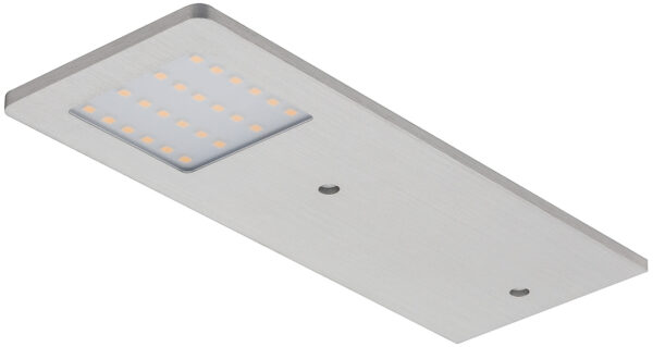 HAFELE 83304130 Hafele Polar Loox Compatible Flat 24V LED Downlight 5W 3100K Warm White - Silver Anodised 2