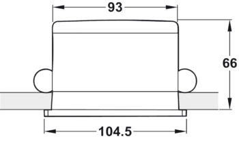 HAFELE 83342191 Hafele 83342191 Zuma Luminaire Speaker Ceiling Light with Simplicity Round Bezel and PSU 2