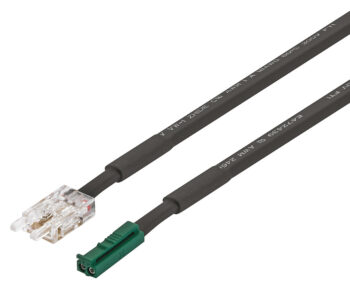 HAFELE 83375762 Hafele Loox5 Driver to Light Lead for 8 mm LED COB Strip Light Monochromatic - 24V 5A 100 mm 1