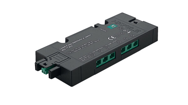 HAFELE 83377833 Hafele Loox5 6-Way Box to Box Distributor with Switching Function - 24V 90W 1