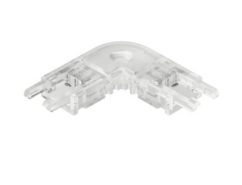 HAFELE 83389188 Hafele Corner Clip Connector for 8 mm Loox5 LED Multi-White Strip Lights - 3.5A 24x24 mm 1