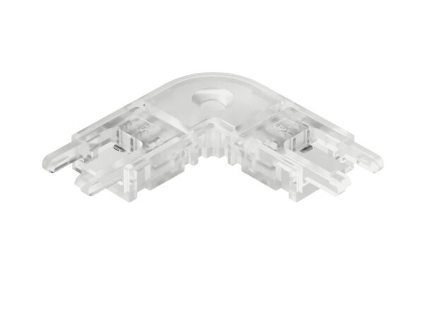 HAFELE 83389188 Hafele Corner Clip Connector for 8 mm Loox5 LED Multi-White Strip Lights - 3.5A 24x24 mm 1