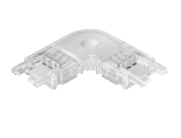 HAFELE 83389189 Hafele Corner Clip Connector for 10 mm Loox5 LED RGB Strip Lights - 3.5A 26x26 mm 1