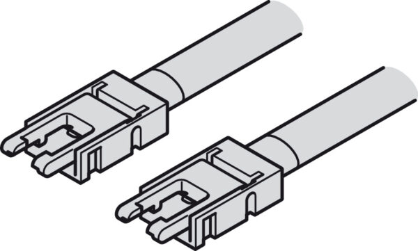 HAFELE 83389192 Hafele Interconnecting Lead for 8 mm Loox and Loox5 LED Monochromatic Strip Lights - 5A 500 mm 2