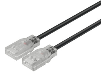 HAFELE 83389203 Hafele Interconnecting Lead for 8 mm Loox5 LED Monochromatic Silicone Strip Lights IP44 - 5A 50 mm 1