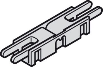 HAFELE 83389207 Hafele Clip Connector for 5 mm Loox5 LED Monochromatic Strip Lights - 3.5A 33.5 mm 2