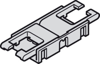 HAFELE 83389209 Hafele Clip Connector for 10 mm Loox5 LED RGB Strip Lights - 3.5A 33.5 mm 2