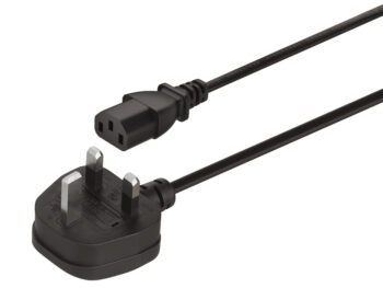 HAFELE 83389256 Hafele C13 Mains Lead for use with Loox5 24V Driver - Moulded UK plug 2000 mm