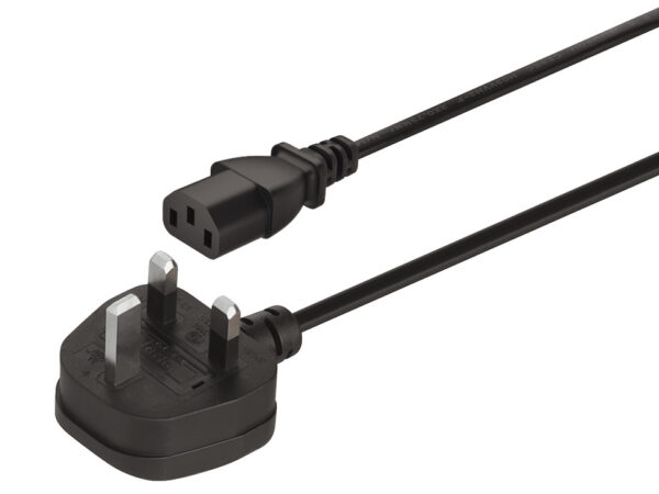 HAFELE 83389256 Hafele C13 Mains Lead for use with Loox5 24V Driver - Moulded UK plug 2000 mm