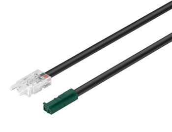 HAFELE 83395706 Hafele 83395706 Connecting Lead for 8mm 24V Loox5 LED Monochromatic Strip Lights - 5A 2000mm 1