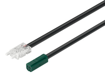 HAFELE 83395708 Hafele 83395708 Connecting Lead for 8mm 24V Loox5 LED Multi-White Strip Lights 1