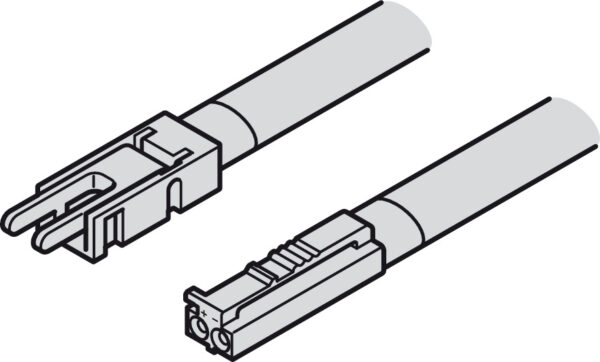 HAFELE 83395711 Hafele 83395711 Connecting Lead for 5mm 24V Loox5 LED Monochromatic Strip Lights 4