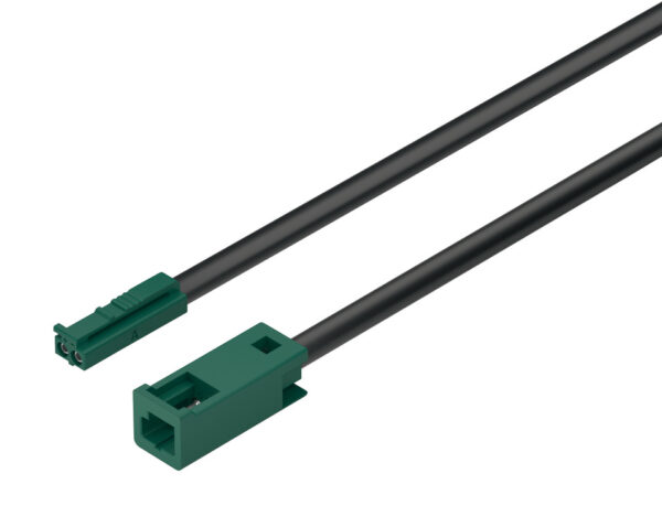 HAFELE 83395717 Hafele 83395717 LED Extension Lead for Loox 24V Monochromatic Lights and Drivers - 5A 18 AWG 2000 mm 1