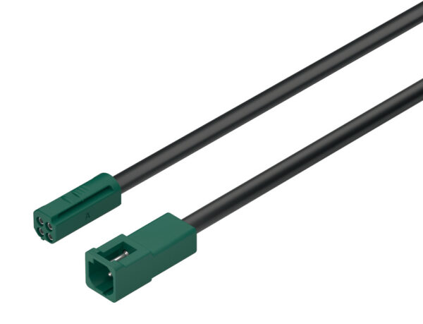 HAFELE 83395720 Hafele LED Extension Lead for Loox5 24V Multi-White Lights and Drivers - 3.5A 20 AWG 2000 mm 1