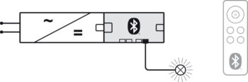HAFELE 85000920 Hafele Connect Mesh Loox5 4-Way Box to Box Monochromatic Distributor 24 with Switching Function - 24V 72W 2