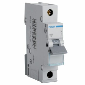 Hager 6kA MCB Circuit Breakers