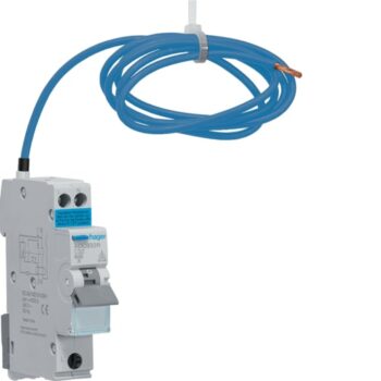 Hager ADC932R Hager 30mA Type A 32A 6kA C Curve 1M 1P+N Bi-Directional RCBO