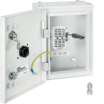 Hager JFB303U Hager JFB303U 32A TPN Metal Fused Switch 