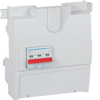 Hager JK11003S Hager JK11003S 100A 3 Pole Mains Switch Incomer Kit 1