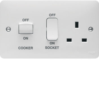 Hager WMCC50 Hager Sollysta WMCC50 Cooker Control Unit