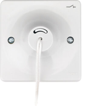 Hager WMCS3PI Hager Sollysta WMCS3PI 10A 3P Ceiling Switch Marked "Isolator"