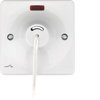Hager WMCS50N Hager Sollysta WMCS50N 50A DP Ceiling Switch With Neon