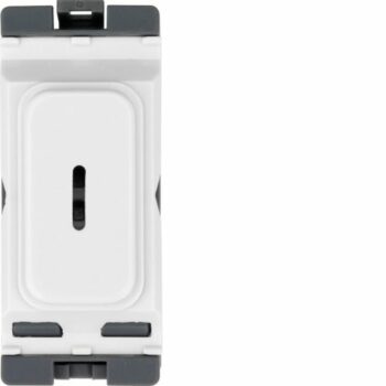Hager WMGKS/EL Hager Sollysta WMGKS/EL 20A Double Pole Key Switch Marked 'EM LTG TEST'
