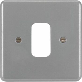 Hager WPGP1 Hager Sollysta Grid Plate 1G - Grey