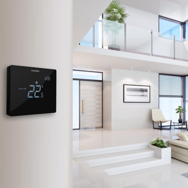 Heatmiser Touch Carbon Heatmiser Touchscreen Thermostat - Heatmiser Touch Carbon 3