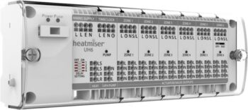 Heatmiser UH6 Heatmiser UH6 - 6 Zone Compact 230v Wiring Centre
