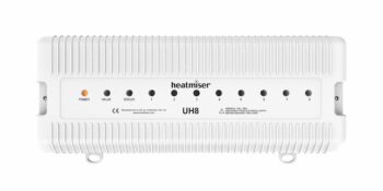 Heatmiser UH8 Heatmiser UH8 - 8 Zone 230v Underfloor Heating Wiring Centre 1