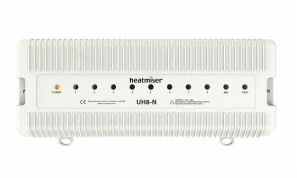 Heatmiser UH8-N Heatmiser UH8-N - 8 Zone 12v Wiring Centre