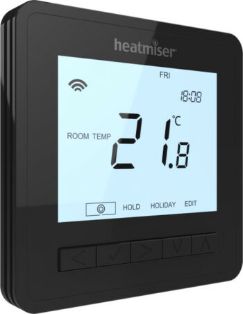 Heatmiser neoAirv3B Heatmiser neoAir v3 Wireless Smart Thermostat - Black