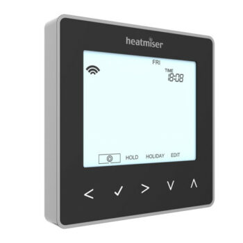 Heatmiser neoStat-hwV2B Heatmiser neoStat-hw V2 - Hot Water Programmer - Black 1