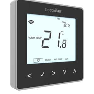 Heatmiser neostatv2b Heatmiser neoStat V2 - Programmable Thermostat - Black 1