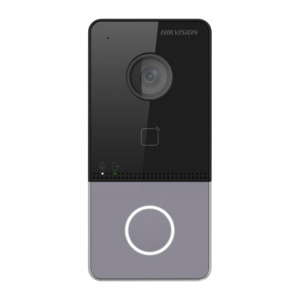 Hikvision DS-KV6113-WPE1(C) Hikvision DS-KV6113-WPE1(C) PoE/WiFi Villa Door Station with 2MP IR Camera and Card Reader