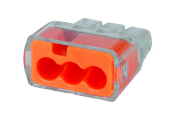 IDEAL 30-1633 Ideal Model 33 3-Port Orange Push-In Wire Connector - Box of 5000 1