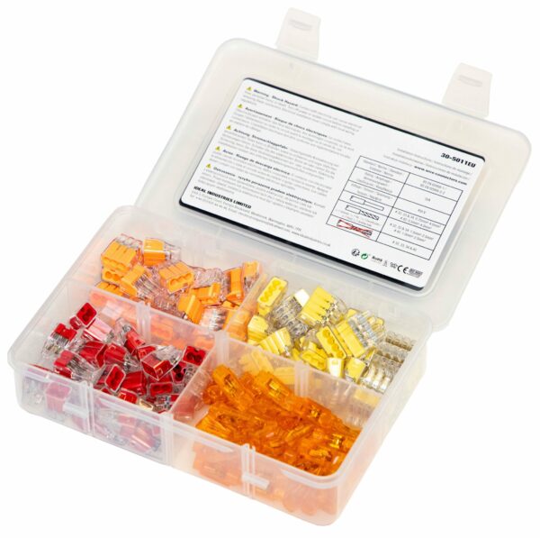 IDEAL 30-5011EU Ideal 32A Push-In Wire Connector Installer Kit - 120 Pcs 2