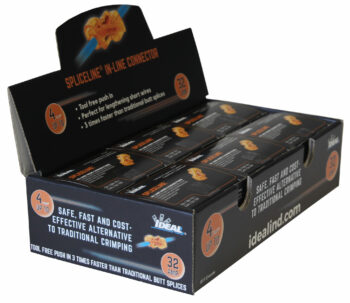 IDEAL 30-6042 Ideal SpliceLine In-Line Wire Connector Starter Kit - 6 Boxes of 100 Pieces 2