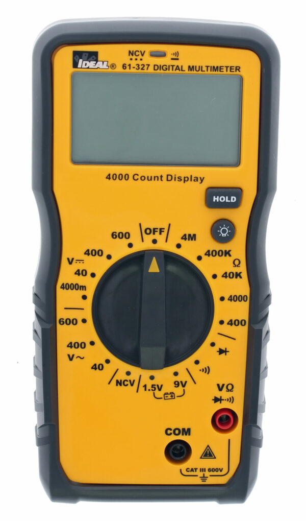 IDEAL 61-327 IDEAL 600V Manual Range Multimeter 1