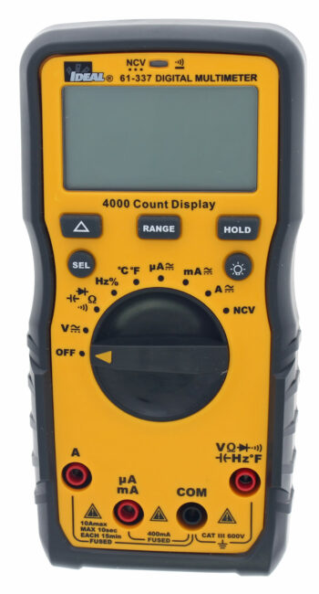 IDEAL 61-337 IDEAL 600V Auto Range Multimeter 1