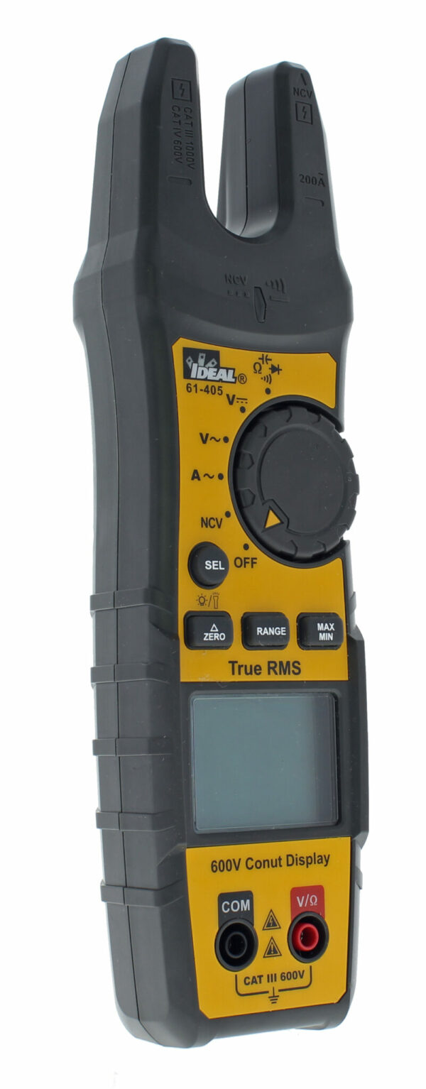 IDEAL 61-405 IDEAL 61-405 200A AC TRMS TightSight Fork Meter 3