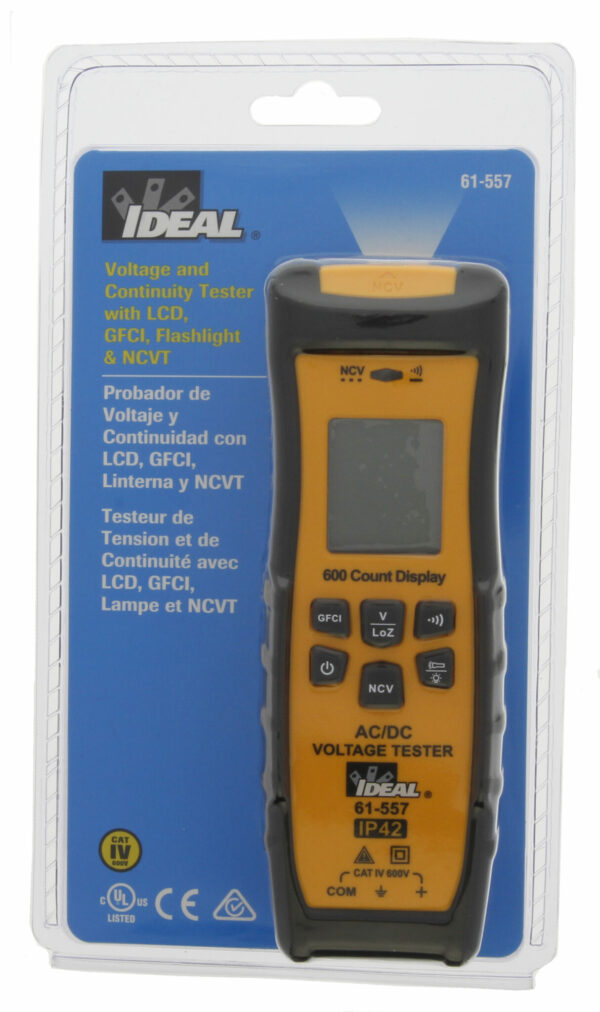IDEAL 61-557 IDEAL Voltage & Continuity Tester 5