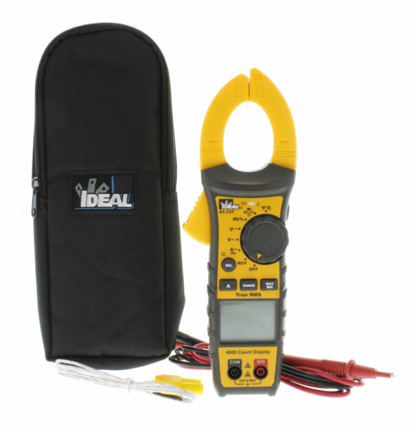 IDEAL 61-747 IDEAL TRMS TightSight Clamp Meter - 400A AC/DC 3